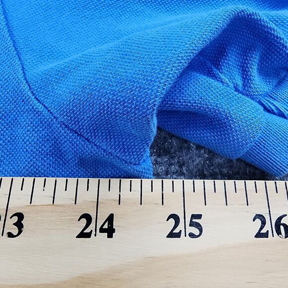 Peter Millar Shirt Mens XL Blue Polo Short Sleeve Performance Stretch Casual - Picture 5 of 13